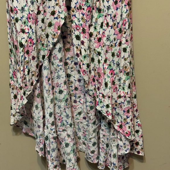 BERENICE PARIS Reece Dress Venice Beach, Boho Floral Wrap Maxi Hi-Low - Picture 9 of 14